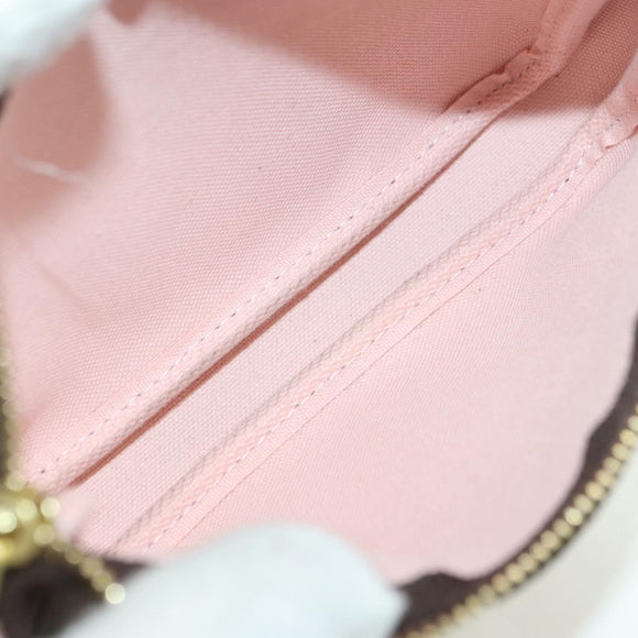LOUIS VUITTON Damier Vivienne Mini Pochette Accessoires N60402 LV Auth 176744SAM