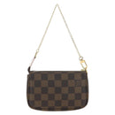 LOUIS VUITTON Damier Vivienne Mini Pochette Accessoires N60402 LV Auth 176744SAM-2