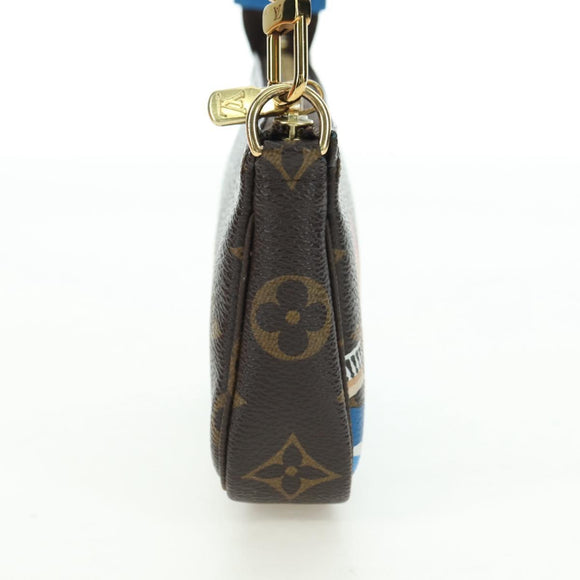LOUIS VUITTON Vivienne Mini Pochette Accessoires Pouch M68489 LV Auth 176745SAM