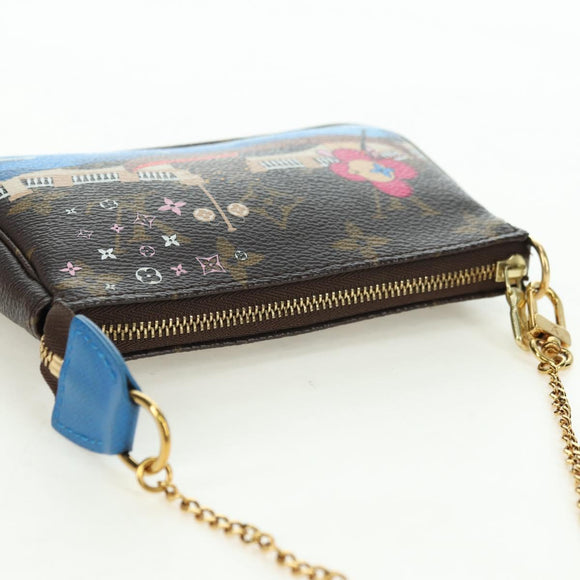 LOUIS VUITTON Vivienne Mini Pochette Accessoires Pouch M68489 LV Auth 176745SAM