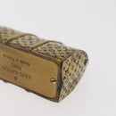 LOUIS VUITTON Keepall Motif Paper weight metal Gold LV Auth 176750A-14