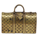 LOUIS VUITTON Keepall Motif Paper weight metal Gold LV Auth 176750A-13
