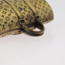 LOUIS VUITTON Keepall Motif Paper weight metal Gold LV Auth 176750A-7