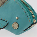 GUCCI GG Supreme Wal Geldbörse PVC Beige Gold 256862 Auth 176753A-17