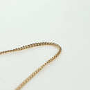 FENDI Chain Shoulder Pouch Nano Baguette Bag Canvas Pink Khaki Auth 176756M-14