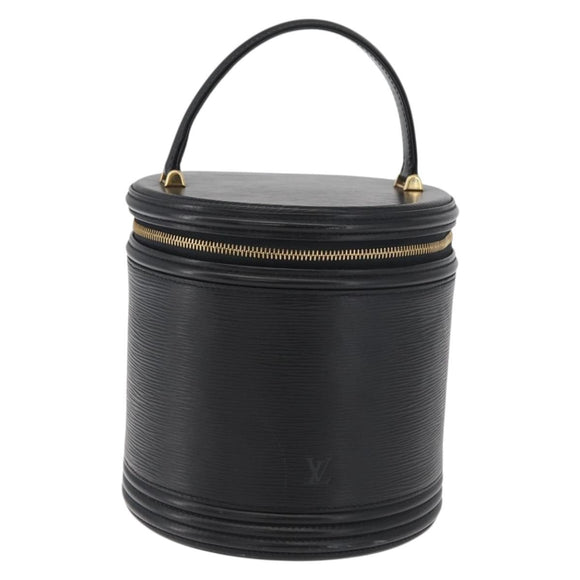 LOUIS VUITTON Epi Cannes Hand Bag Black M48032 LV Auth 176758