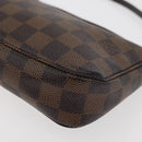 LOUIS VUITTON Damier Ebene Pochette Accessoires Beutel N41206 LV Auth 176761-16