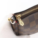 LOUIS VUITTON Damier Ebene Pochette Accessoires Beutel N41206 LV Auth 176761-10