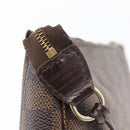 LOUIS VUITTON Damier Ebene Pochette Accessoires Beutel N41206 LV Auth 176761-19