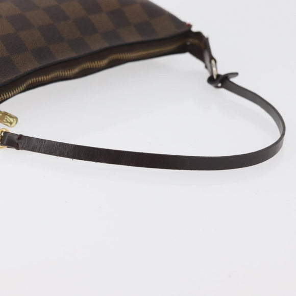 LOUIS VUITTON Damier Ebene Pochette Accessoires Beutel N41206 LV Auth 176761