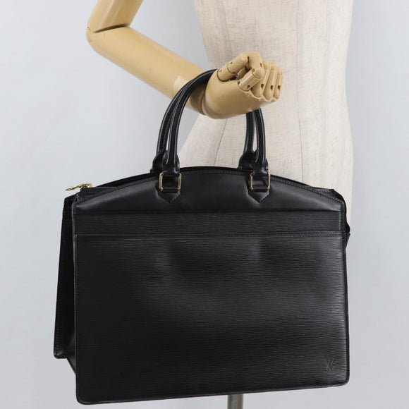 LOUIS VUITTON Epi Riviera Hand Bag Black M48182 LV Auth 176762