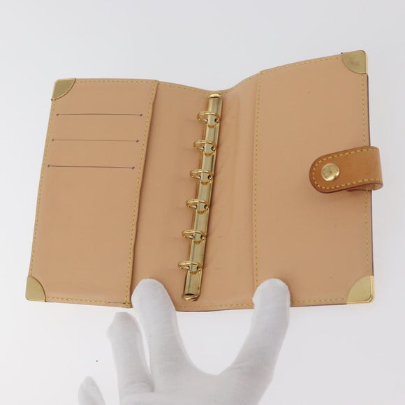 LOUIS VUITTON Monogram Multicolor Agenda PM Day Cover White R21074 Auth 176764