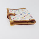 LOUIS VUITTON Monogram Multicolor Agenda PM Day Cover White R21074 Auth 176764-5