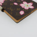 LOUIS VUITTON Cherry Blossom Agenda Mini Day Planner Cover M92021 Auth 176768-16