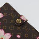 LOUIS VUITTON Cherry Blossom Agenda Mini Day Planner Cover M92021 Auth 176768-8