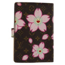 LOUIS VUITTON Cherry Blossom Agenda Mini Day Planner Cover M92021 Auth 176768-2