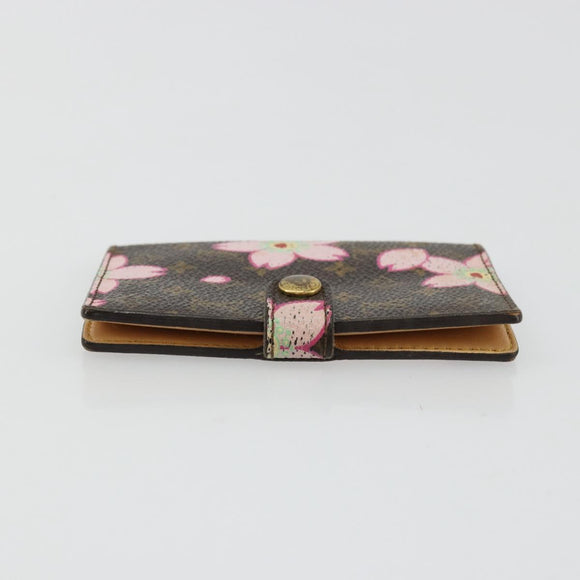 LOUIS VUITTON Cherry Blossom Agenda Mini Day Planner Cover M92021 Auth 176768