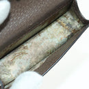 GUCCI GG Supreme Dice Case PVC Beige 662292 Auth 176770M-10