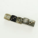 GUCCI GG Supreme Dice Case PVC Beige 662292 Auth 176770M-25