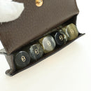 GUCCI GG Supreme Dice Case PVC Beige 662292 Auth 176770M-28