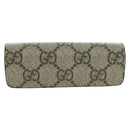 GUCCI GG Supreme Dice Case PVC Beige 662292 Auth 176770M-2