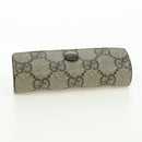 GUCCI GG Supreme Dice Case PVC Beige 662292 Auth 176770M-5