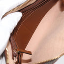 GUCCI GG Supreme Chain Shoulder Bag PVC Beige Gold 456866 Auth 176776A-17