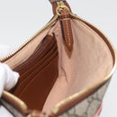 GUCCI GG Supreme Chain Shoulder Bag PVC Beige Gold 456866 Auth 176776A-18