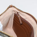 GUCCI GG Supreme Chain Shoulder Bag PVC Beige Gold 456866 Auth 176776A-20