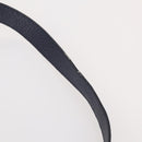 GUCCI Bamboo Hand Bag Suede 2way Navy Gold Auth 176781-8