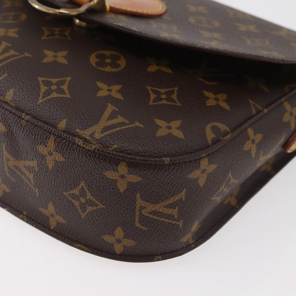 LOUIS VUITTON Monogram Saint Cloud GM Shoulder Bag M51242 LV Auth 176784