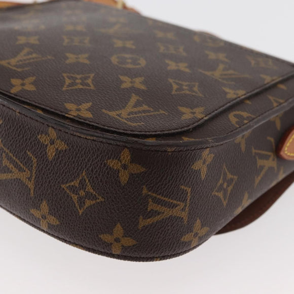 LOUIS VUITTON Monogram Saint Cloud GM Shoulder Bag M51242 LV Auth 176784