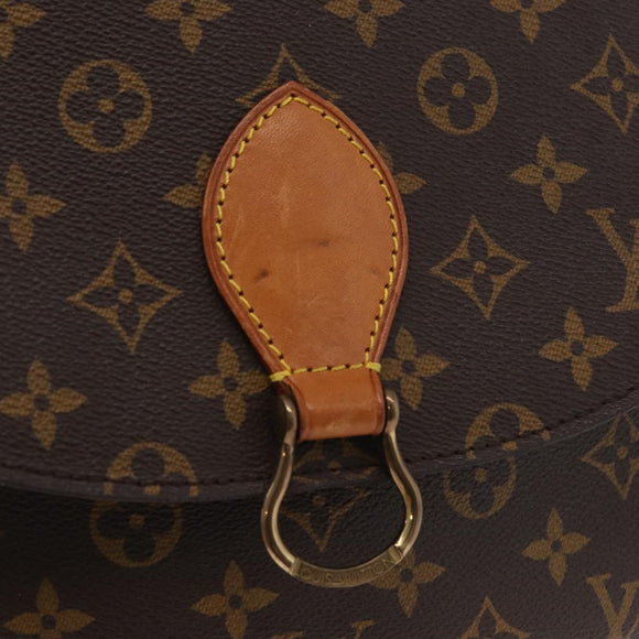 LOUIS VUITTON Monogram Saint Cloud GM Shoulder Bag M51242 LV Auth 176784