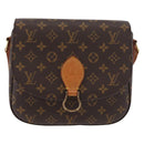 LOUIS VUITTON Monogram Saint Cloud GM Shoulder Bag M51242 LV Auth 176784-13