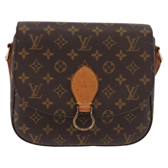 LOUIS VUITTON Monogram Saint Cloud GM Shoulder Bag M51242 LV Auth 176784