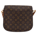 LOUIS VUITTON Monogram Saint Cloud GM Shoulder Bag M51242 LV Auth 176784-2