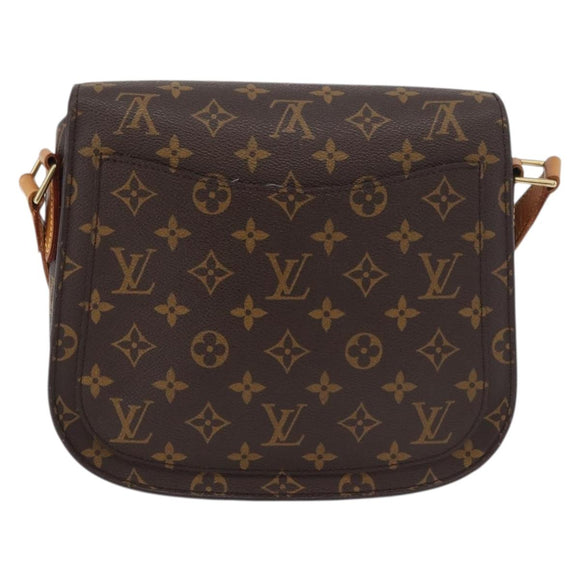 LOUIS VUITTON Monogram Saint Cloud GM Shoulder Bag M51242 LV Auth 176784