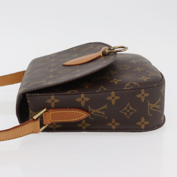 LOUIS VUITTON Monogram Saint Cloud GM Shoulder Bag M51242 LV Auth 176784
