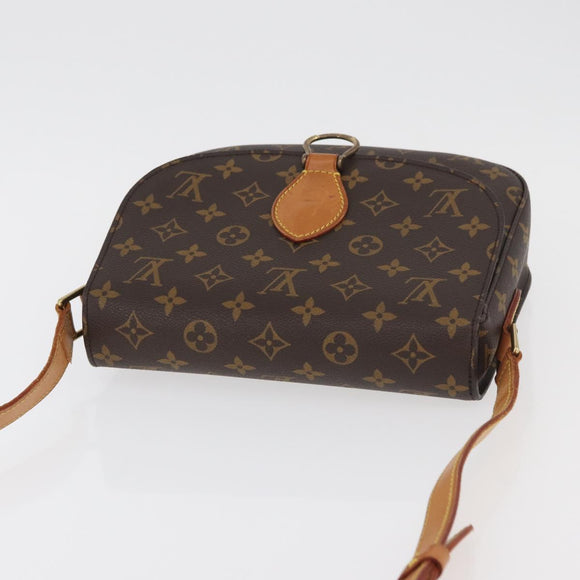 LOUIS VUITTON Monogram Saint Cloud GM Shoulder Bag M51242 LV Auth 176784
