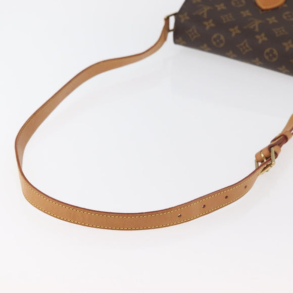 LOUIS VUITTON Monogram Saint Cloud GM Shoulder Bag M51242 LV Auth 176784