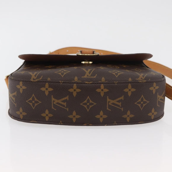 LOUIS VUITTON Monogram Saint Cloud GM Shoulder Bag M51242 LV Auth 176784