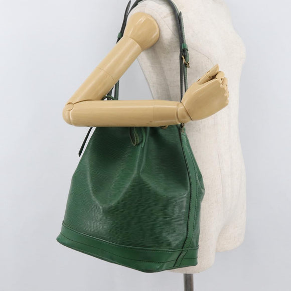 LOUIS VUITTON Epi Noe Shoulder Bag Green M44004 LV Auth 176788