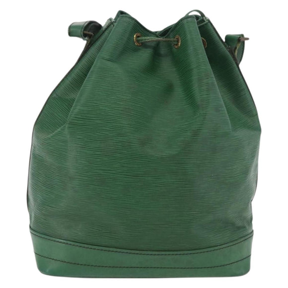 LOUIS VUITTON Epi Noe Umhängetasche Grün M44004 LV Auth 176788