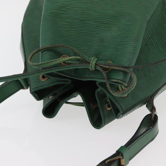 LOUIS VUITTON Epi Noe Shoulder Bag Green M44004 LV Auth 176788