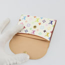 LOUIS VUITTON Multicolor Anvelop Cult De Vuitto Card Case M66557 LV Auth 176792V-8