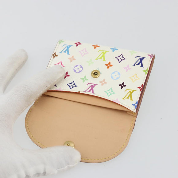 LOUIS VUITTON Multicolor Anvelop Cult De Vuitto Card Case M66557 LV Auth 176792V