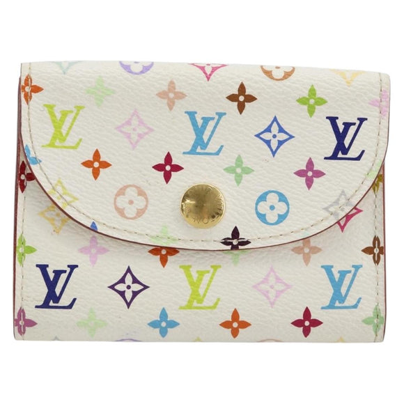 LOUIS VUITTON Multicolor Anvelop Cult De Vuitto Card Case M66557 LV Auth 176792V