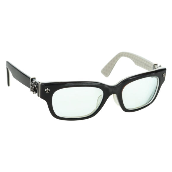 Chrome Hearts BS Flare BANGADANG II Sunglasses plastic Black Auth 176795SM