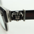 Chrome Hearts BS Flare BANGADANG II Sunglasses plastic Black Auth 176795SM-16