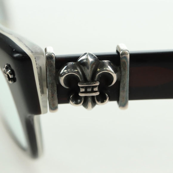 Chrome Hearts BS Flare BANGADANG II Sunglasses plastic Black Auth 176795SM